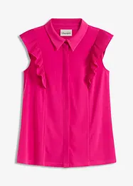Maglia con volant, bonprix