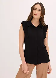 Maglia con volant, bonprix