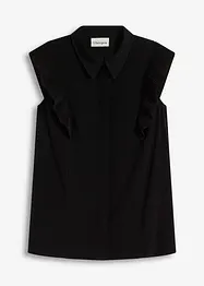 Maglia con volant, bonprix