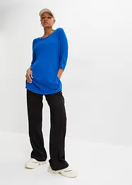 Maglione in filato fine con maniche a 3/4, bonprix
