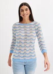 Maglione traforato, bonprix