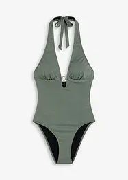 Costume intero all'americana con filato glitterato, bonprix