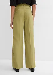 Pantaloni a palazzo con pinces, bonprix