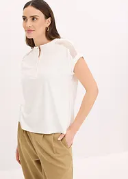 Maglia con pizzo, bonprix