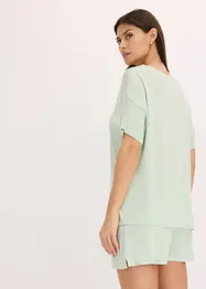 Pigiama estivo con maglia oversize in viscosa, bonprix