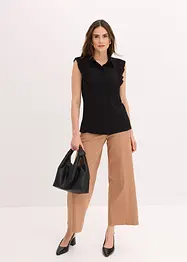 Maglia con volant, bonprix