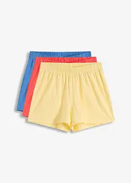 Pantaloni pigiama corti (pacco da 3), bonprix