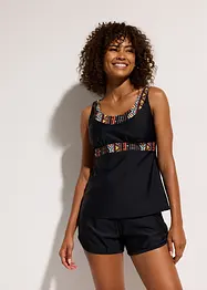Tankini taglia lunga (set 2 pezzi), bonprix