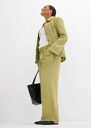 Pantaloni a palazzo con pinces, bonprix
