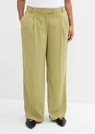 Pantaloni a palazzo con pinces, bonprix