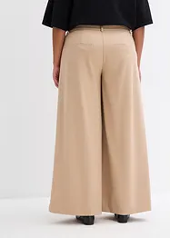 Pantaloni con pinces a vita alta in misto viscosa, bonprix