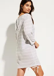 Maglia lunga copricostume con cappuccio in viscosa, bonprix