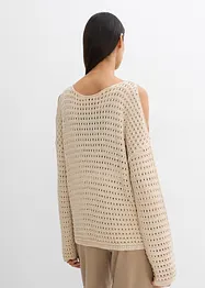 Maglione boxy con cut-out, bonprix