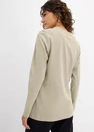 Cardigan in jersey di puro cotone biologico, bonprix