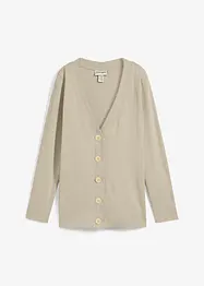 Cardigan in jersey di puro cotone biologico, bonprix