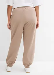 Pantaloni in felpa di puro cotone, bonprix