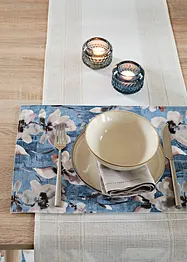 Tovagliette americane con stampa floreale (pacco da 2), bonprix
