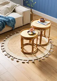 Tavolino in rattan (set 2 pezzi), bonprix