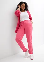 Pantaloni in felpa  con stampa in materiale pesante, bonprix