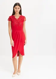 Abito con pizzo, bonprix