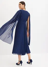 Abito di chiffon con gonna plissettata, bonprix