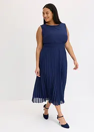 Abito di chiffon con gonna plissettata, bonprix