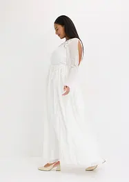 Abito da sposa in chiffon fine con pizzo, bonprix