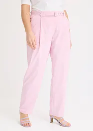 Pantaloni con pinces e cintura, bonprix