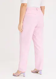 Pantaloni con pinces e cintura, bonprix