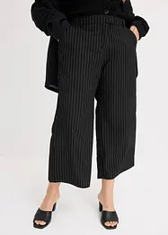 Pantaloni culotte gessati, bonprix