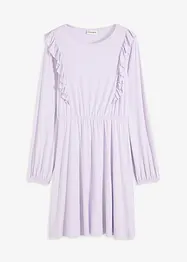 Abito di jersey con volant, bonprix
