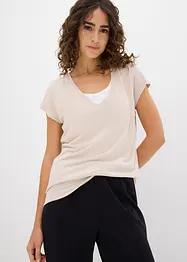 T-shirt con viscosa morbida, bonprix