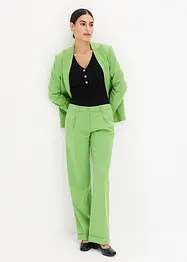 Maglione a coste con viscosa, bonprix