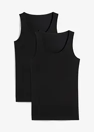 Canotta elasticizzata (pacco da 2), bonprix
