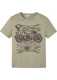 T-shirt in puro cotone, bonprix