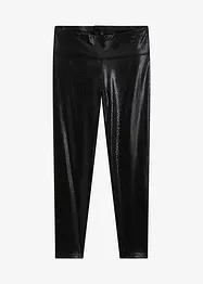 Leggings lucidi in similpelle, bonprix