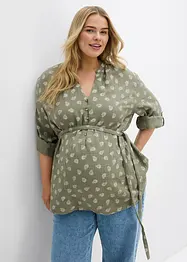 Blusa prémaman / da allattamento in mussola di puro cotone, bonprix