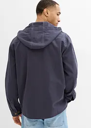 Giacca-camicia con cappuccio, bonprix