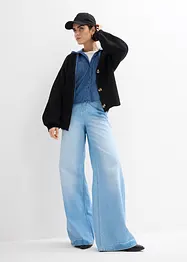 Camicia di jeans con cappuccio, bonprix
