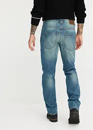 Jeans regular fit in denim robusto, straight, bonprix