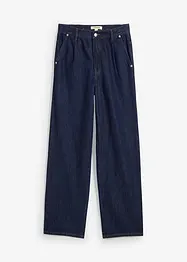 Jeans straight low stretch, vita alta, bonprix