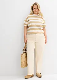 Jeans straight low stretch, vita alta, bonprix