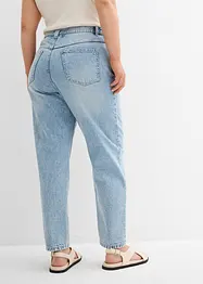 Mom jeans cropped, vita alta, bonprix