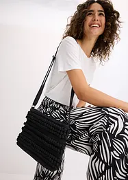 Borsa a tracolla in tessuto, bonprix