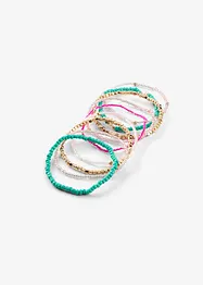 Bracciali (set 10 pezzi), bonprix
