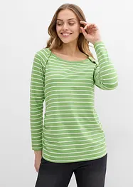 Maglia prémaman / da allattamento in cotone con bottoni a pressione, bonprix