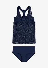 Tankini in pizzo (set 2 pezzi), bonprix