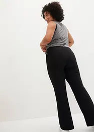 Pantaloni sportivi in cotone, svasati, bonprix