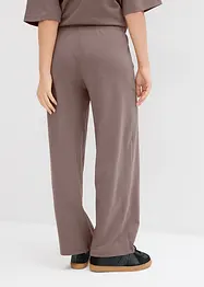 Pantaloni in jersey interlock, bonprix