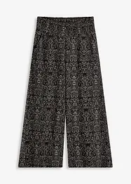 Pantaloni culotte in  jersey crêpe, bonprix